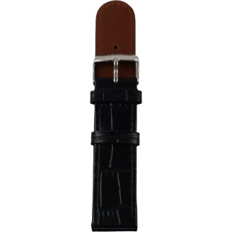 Leather Strap Black 6017